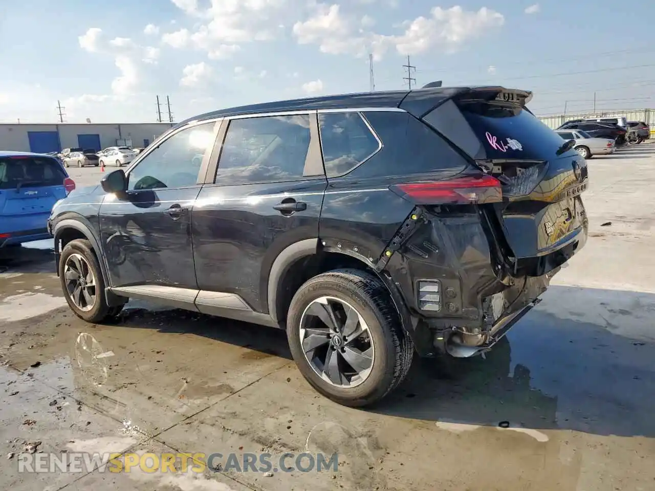 2 fotografías del automóvil dañado 5N1BT3BA7RC755239 NISSAN ROGUE 2024