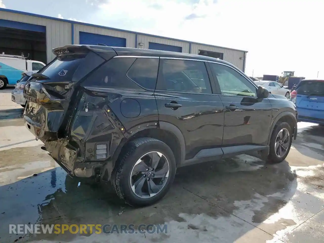 3 fotografías del automóvil dañado 5N1BT3BA7RC755239 NISSAN ROGUE 2024