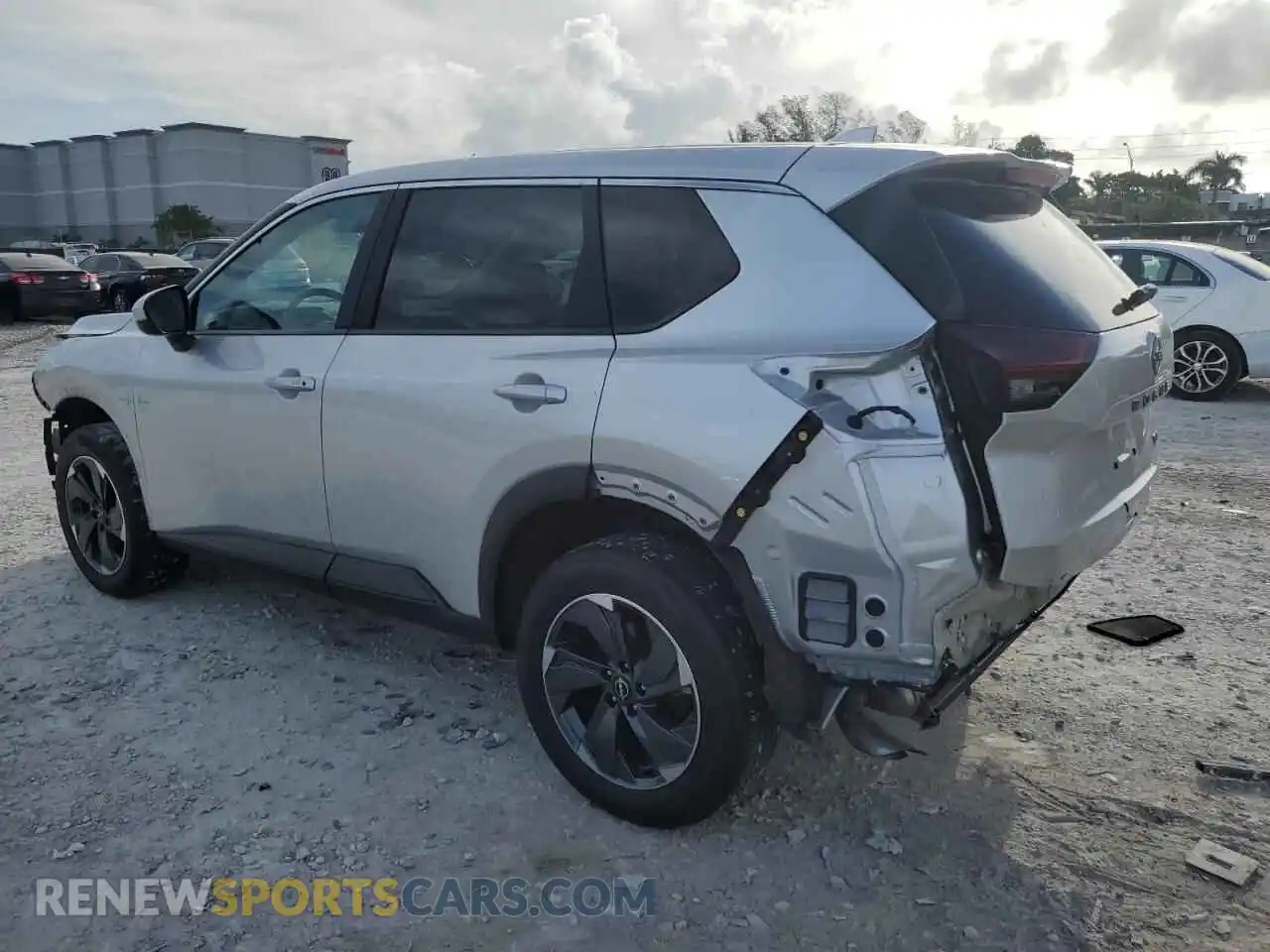 2 Photograph of a damaged car 5N1BT3BA9RC757154 NISSAN ROGUE 2024