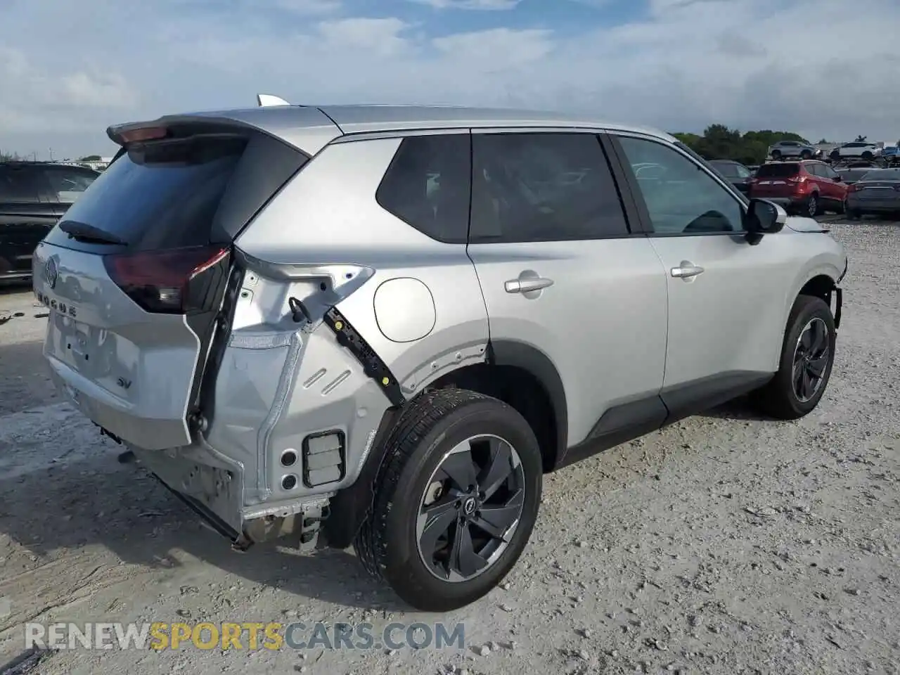 3 Photograph of a damaged car 5N1BT3BA9RC757154 NISSAN ROGUE 2024