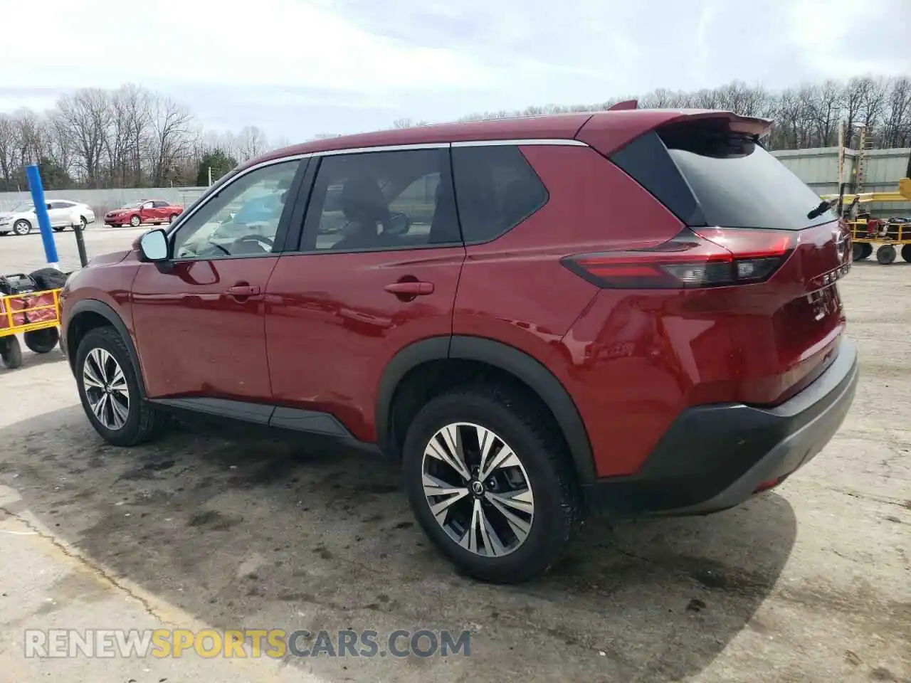 2 fotografías del automóvil dañado JN8AT3BA8MW024198 NISSAN ROGUE 2024