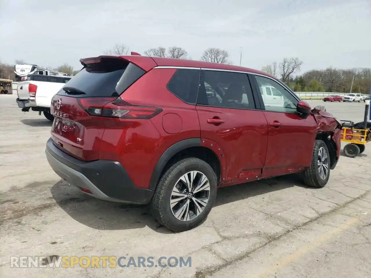 3 fotografías del automóvil dañado JN8AT3BA8MW024198 NISSAN ROGUE 2024