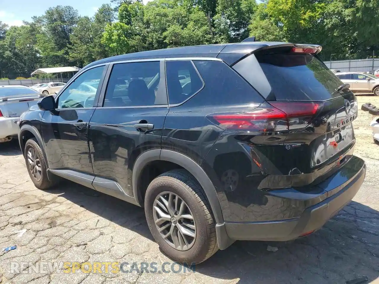 2 Photograph of a damaged car 5N1BT3AA8SC868043 NISSAN ROGUE 2025