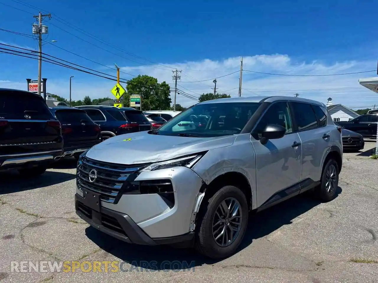 2 Photograph of a damaged car 5N1BT3AB3SC795480 NISSAN ROGUE 2025