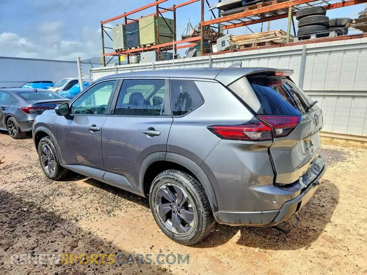 2 Photograph of a damaged car 5N1BT3BA0SC814993 NISSAN ROGUE 2025