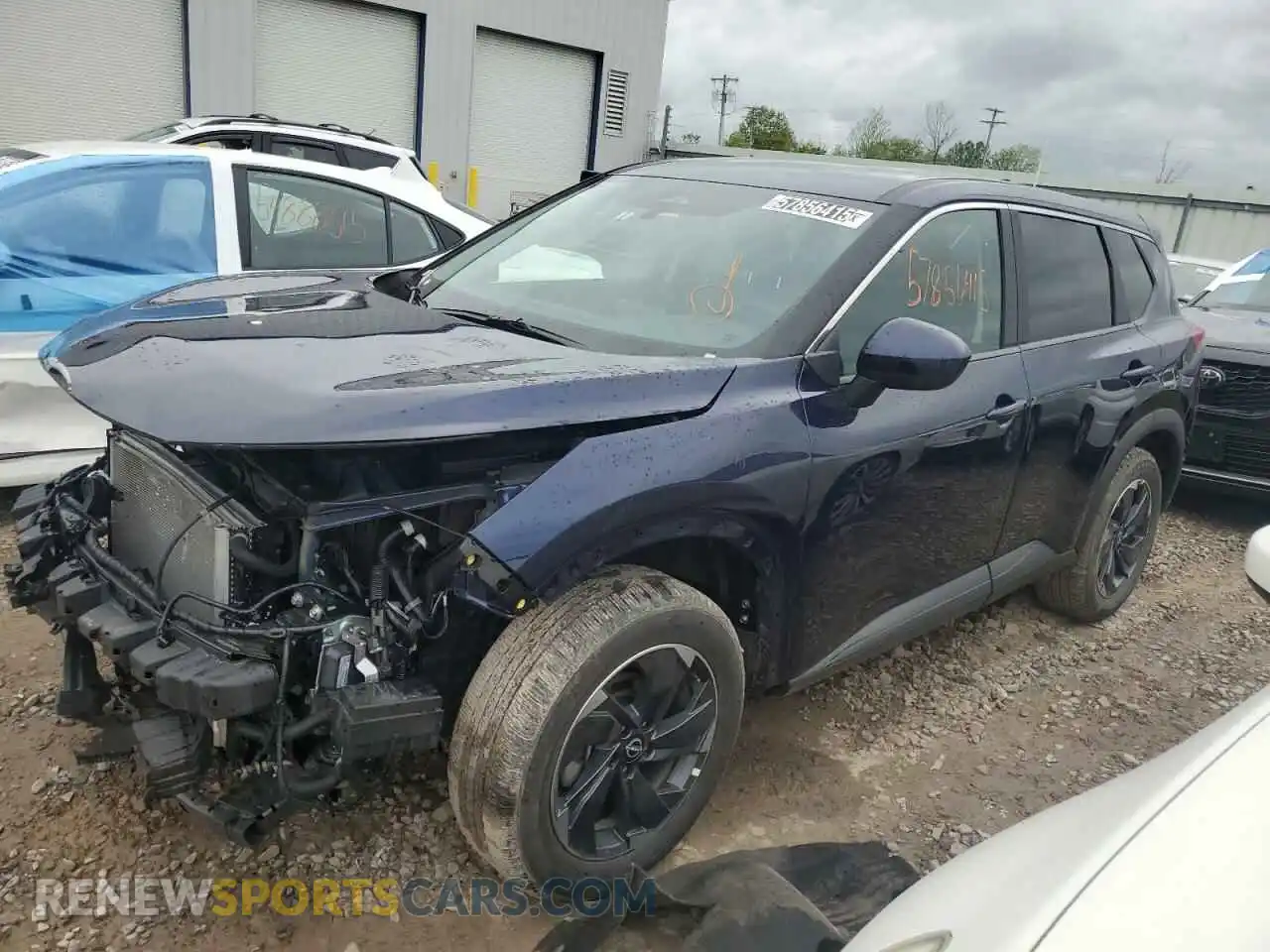1 Photograph of a damaged car 5N1BT3BA1SC784404 NISSAN ROGUE 2025