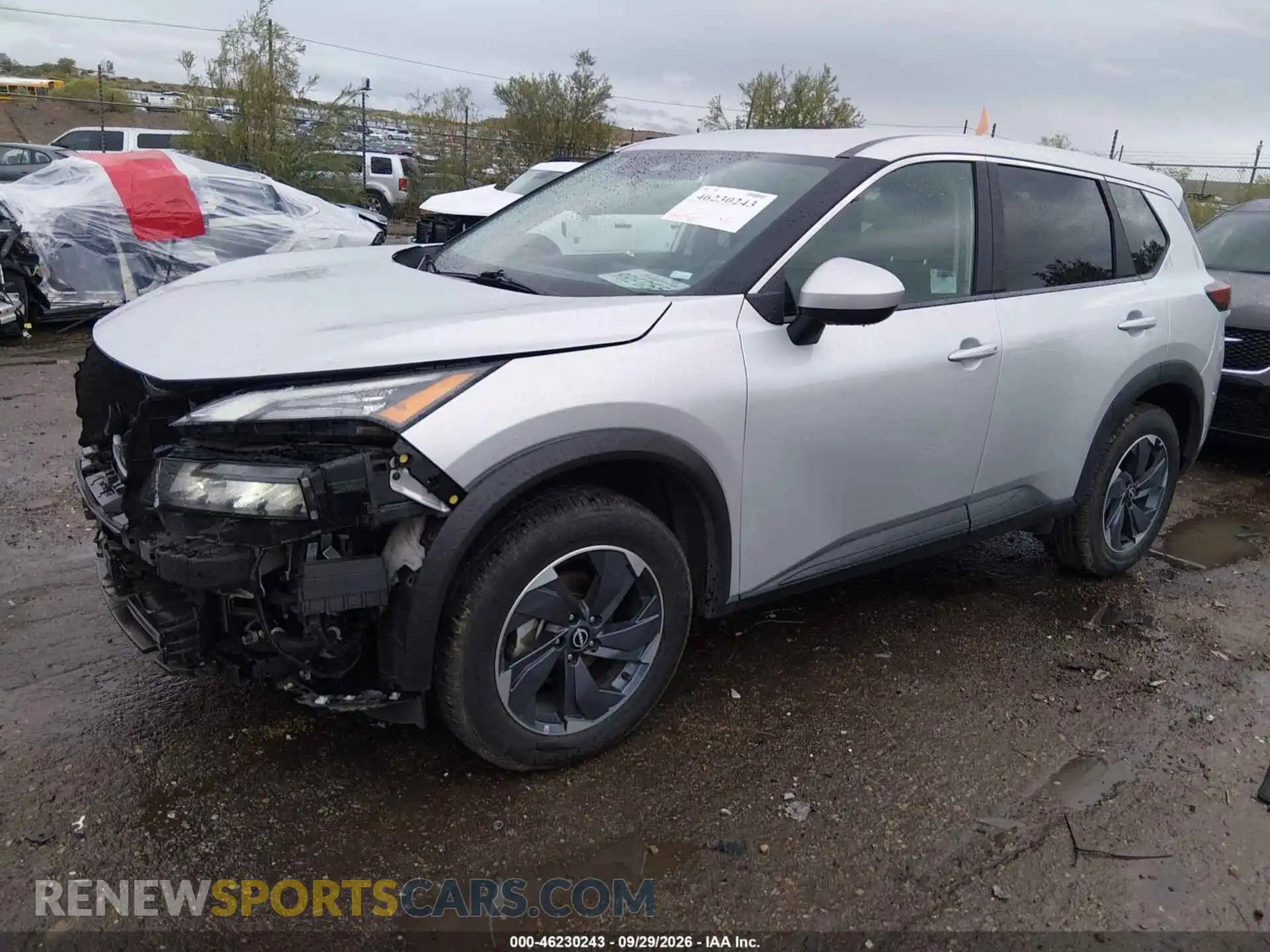 2 Photograph of a damaged car 5N1BT3BA2SC804367 NISSAN ROGUE 2025