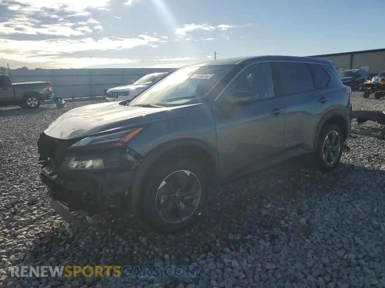 1 Photograph of a damaged car 5N1BT3BA2SC817006 NISSAN ROGUE 2025