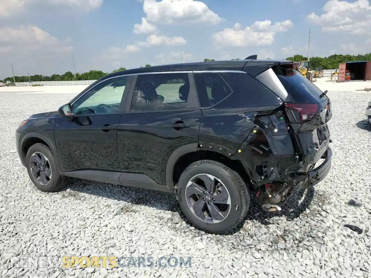 2 Photograph of a damaged car 5N1BT3BA3SC768656 NISSAN ROGUE 2025