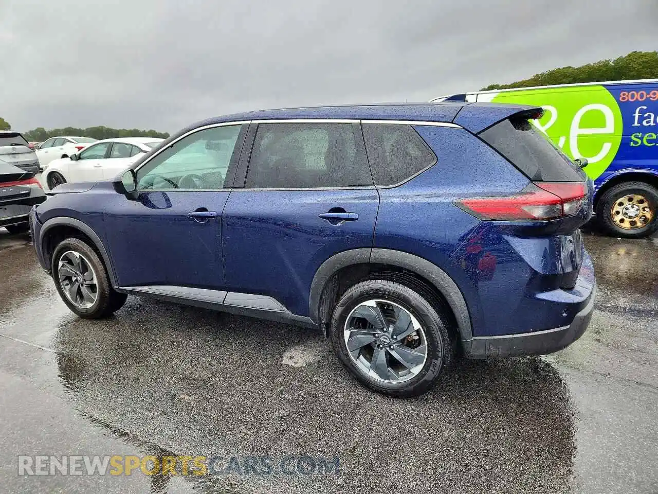 2 Photograph of a damaged car 5N1BT3BA3SC798711 NISSAN ROGUE 2025