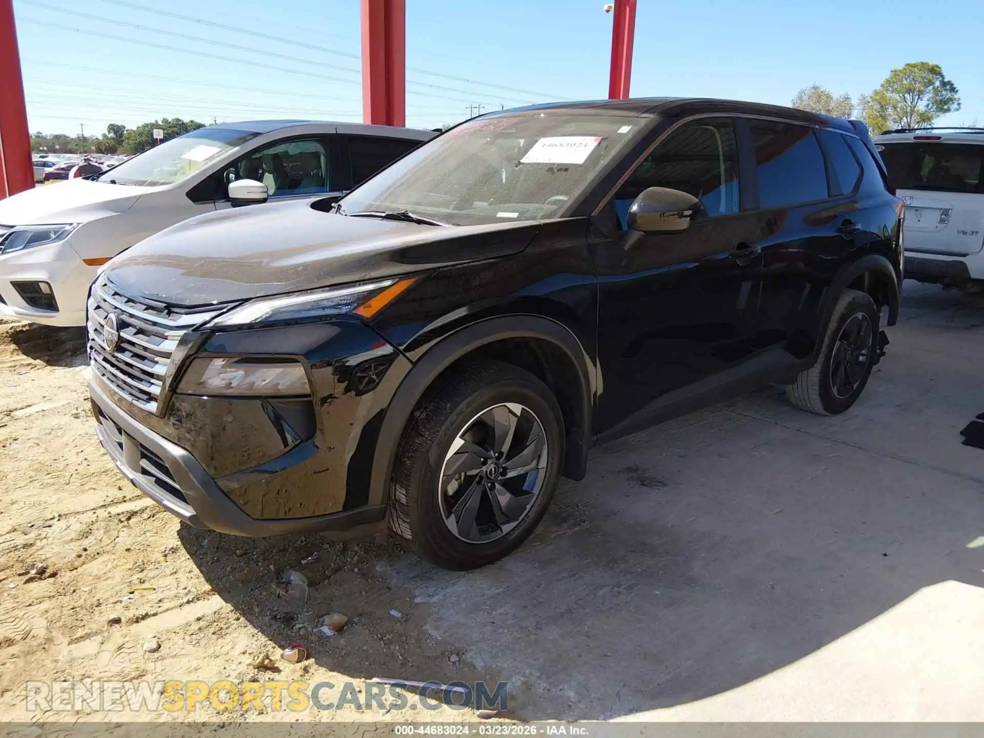 2 Photograph of a damaged car 5N1BT3BA4SC846927 NISSAN ROGUE 2025