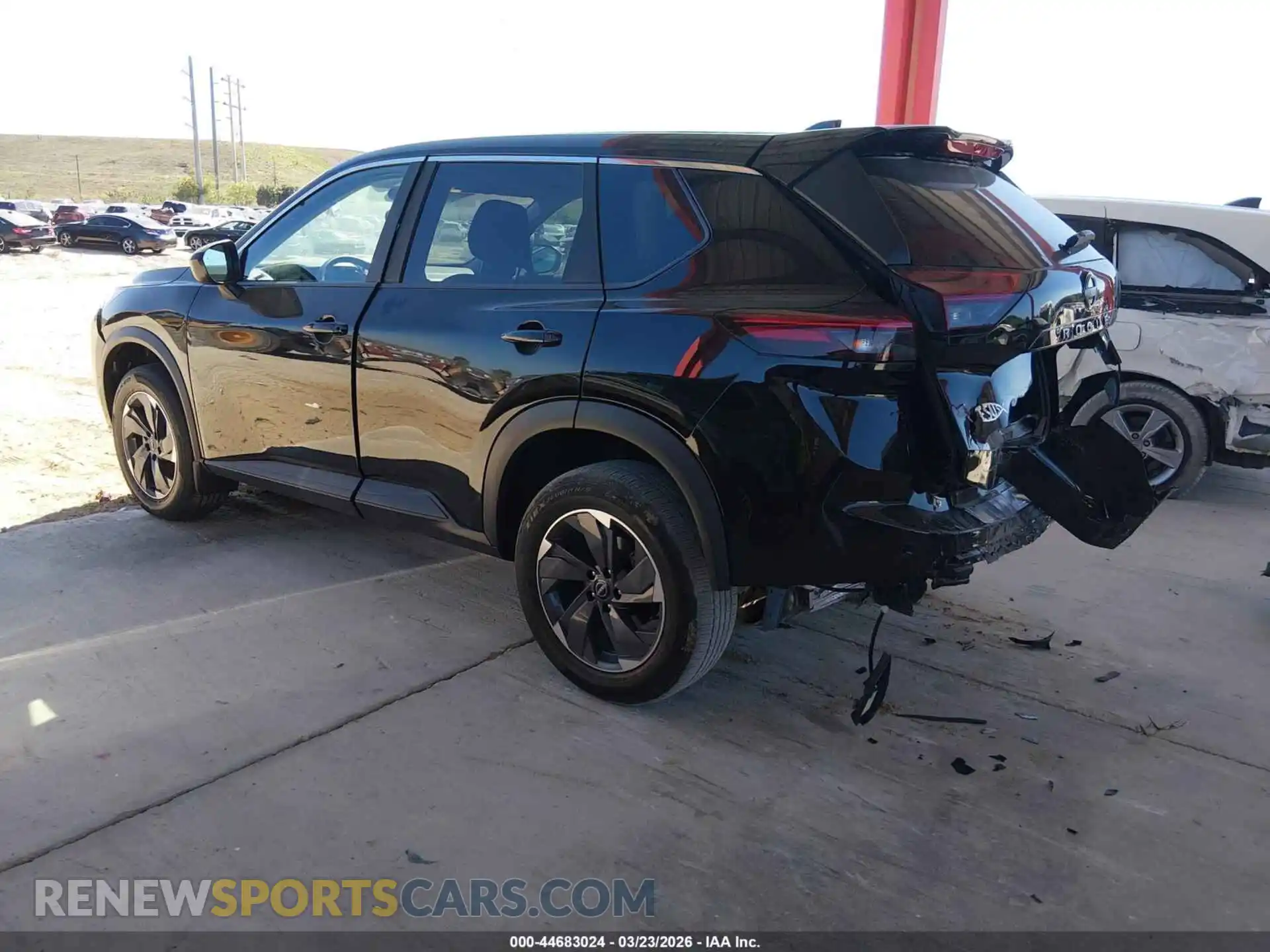 3 Photograph of a damaged car 5N1BT3BA4SC846927 NISSAN ROGUE 2025
