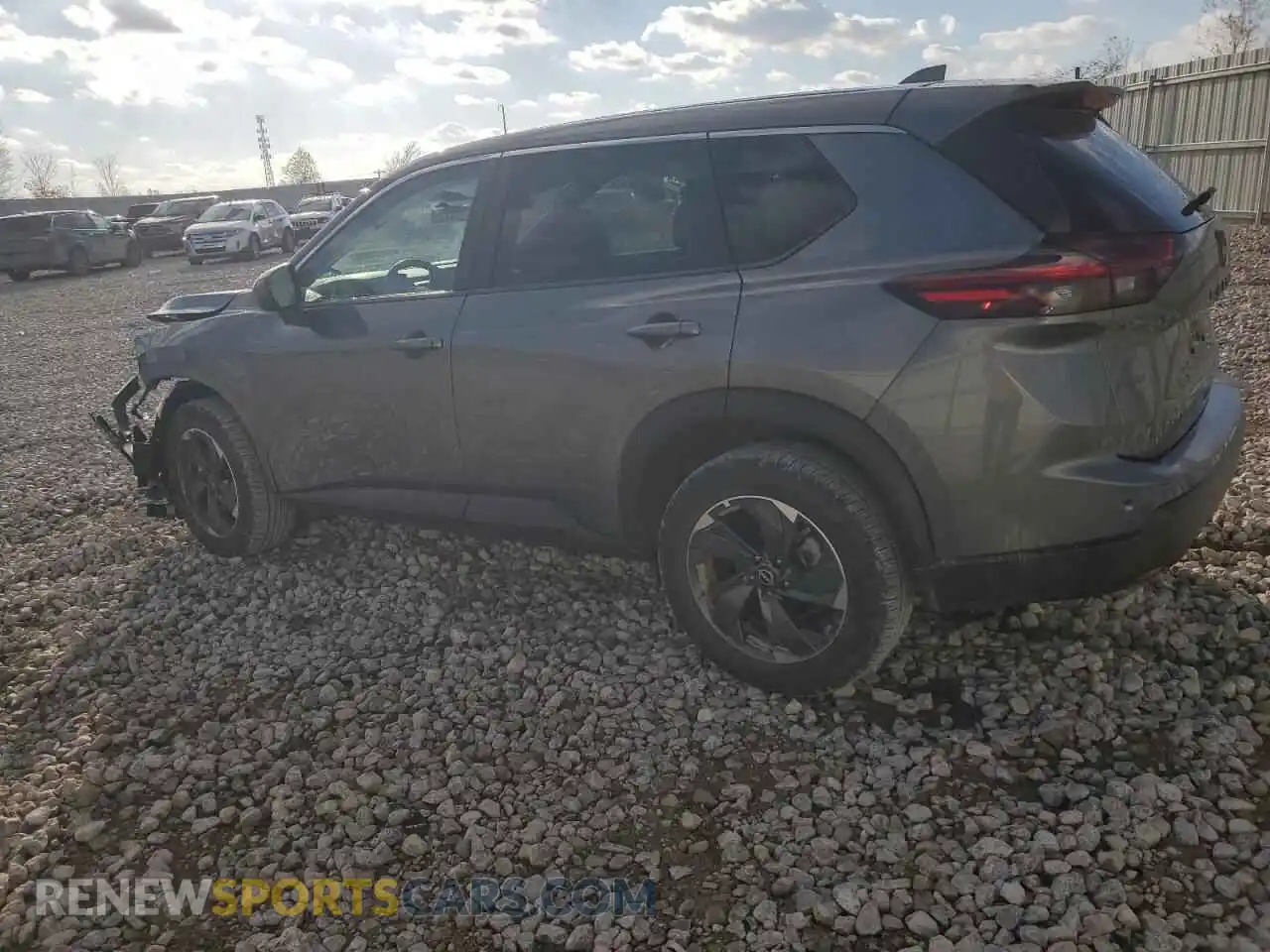 2 Photograph of a damaged car 5N1BT3BA5SC822233 NISSAN ROGUE 2025