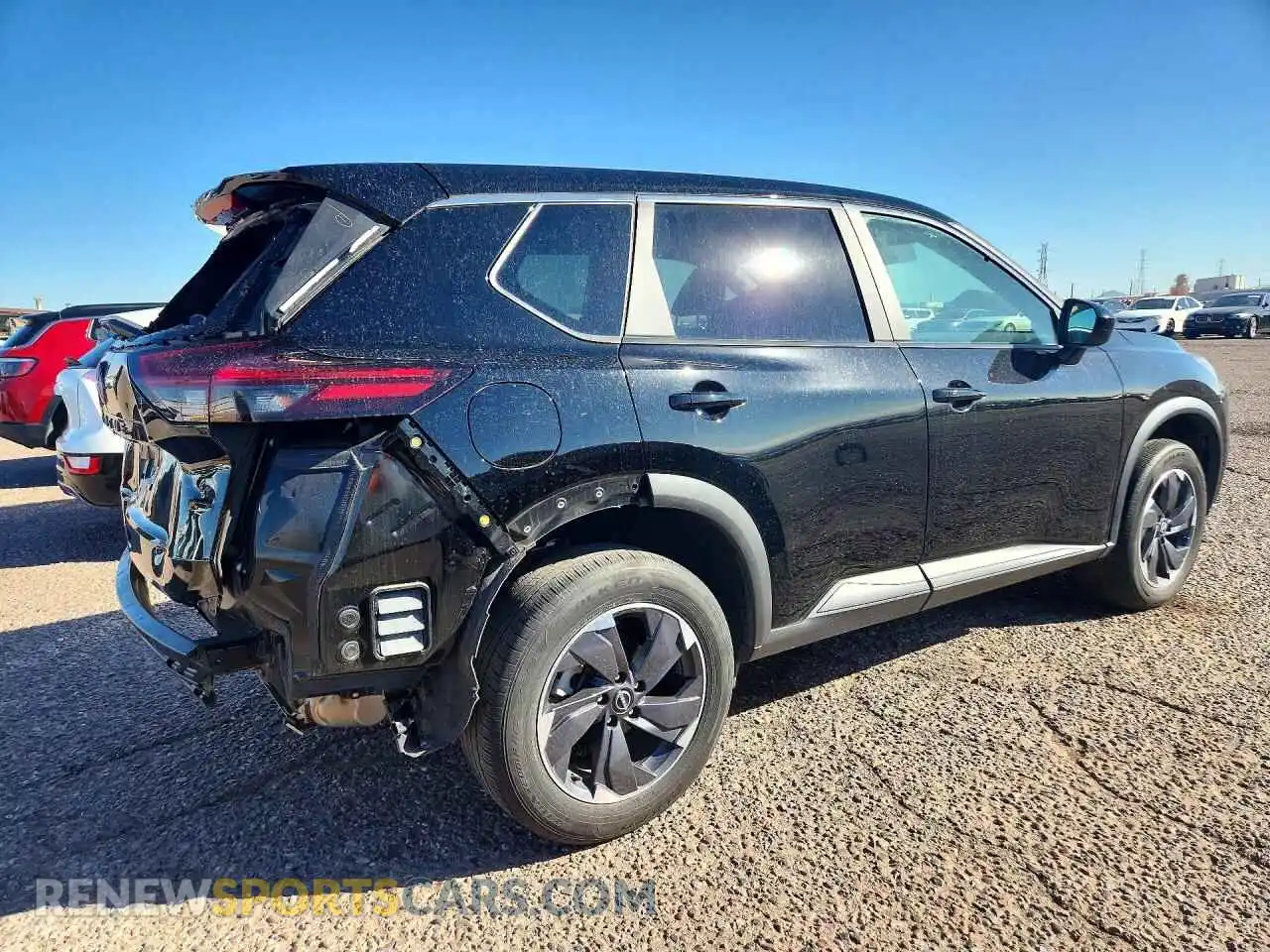 3 Photograph of a damaged car 5N1BT3BA6SC828865 NISSAN ROGUE 2025