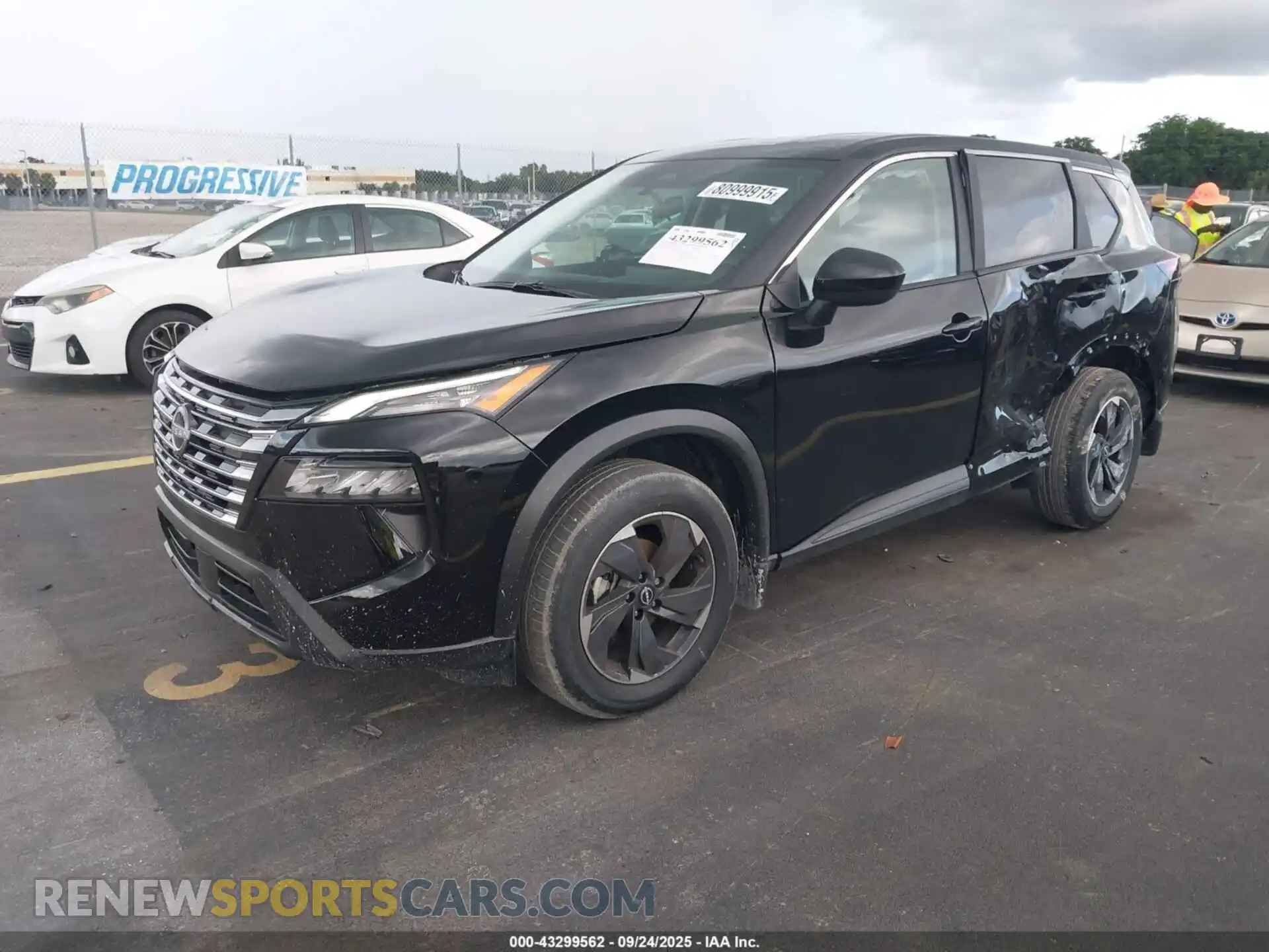 2 Photograph of a damaged car 5N1BT3BA7SC770748 NISSAN ROGUE 2025