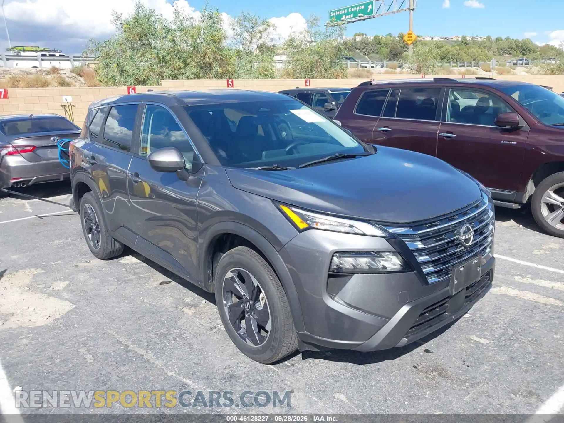 1 Photograph of a damaged car 5N1BT3BA7SC833444 NISSAN ROGUE 2025