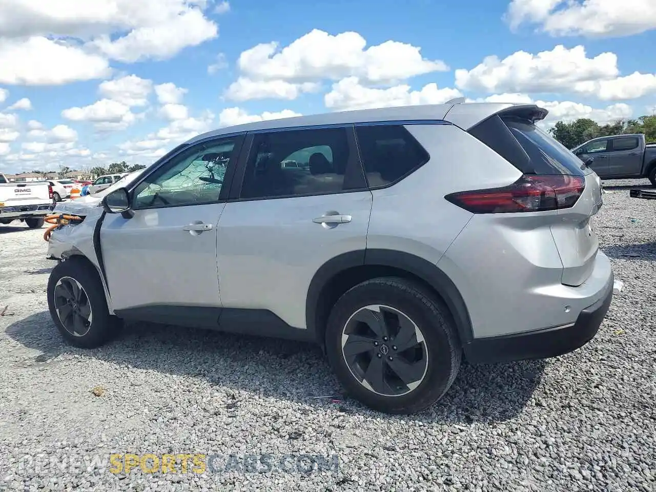 2 Photograph of a damaged car 5N1BT3BAXSC773045 NISSAN ROGUE 2025