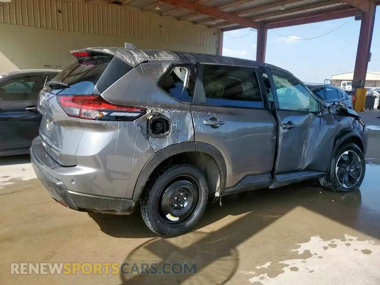 3 fotografías del automóvil dañado JN8BT3BA0SW005565 NISSAN ROGUE 2025