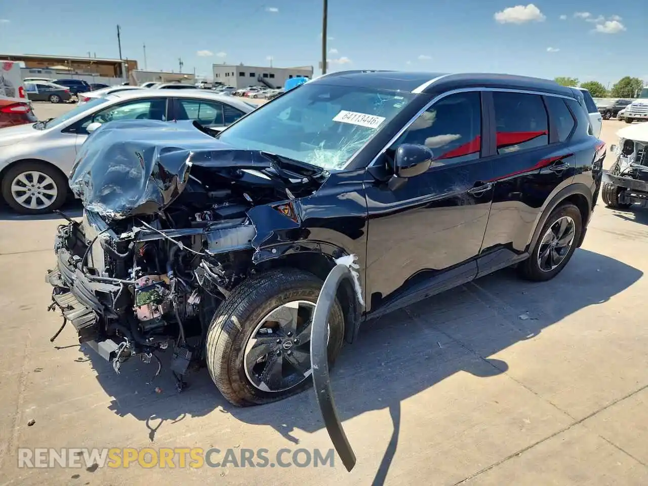 1 Photograph of a damaged car JN8BT3BA2SW009861 NISSAN ROGUE 2025