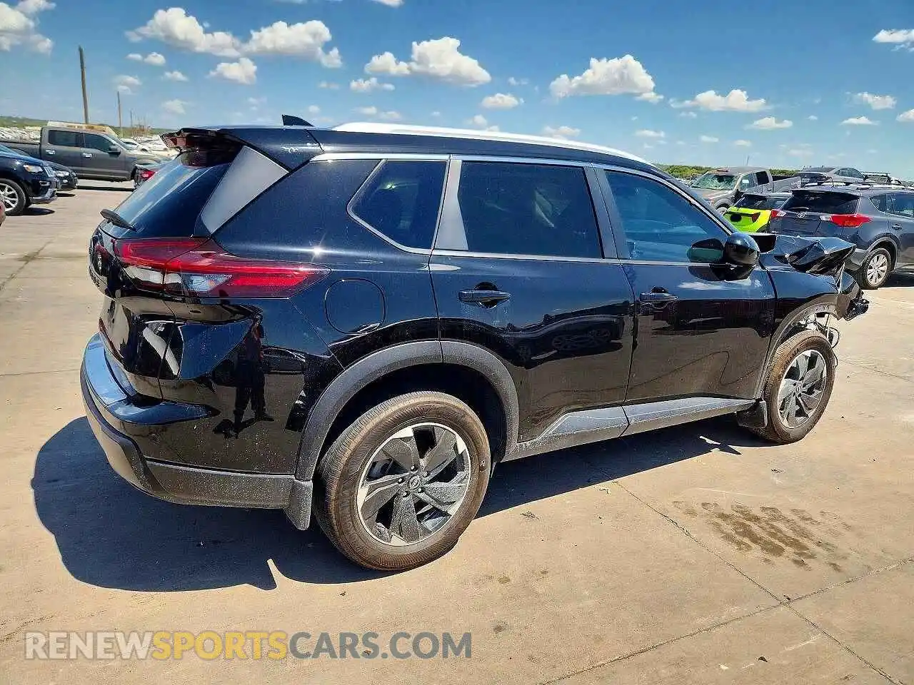 3 Photograph of a damaged car JN8BT3BA2SW009861 NISSAN ROGUE 2025