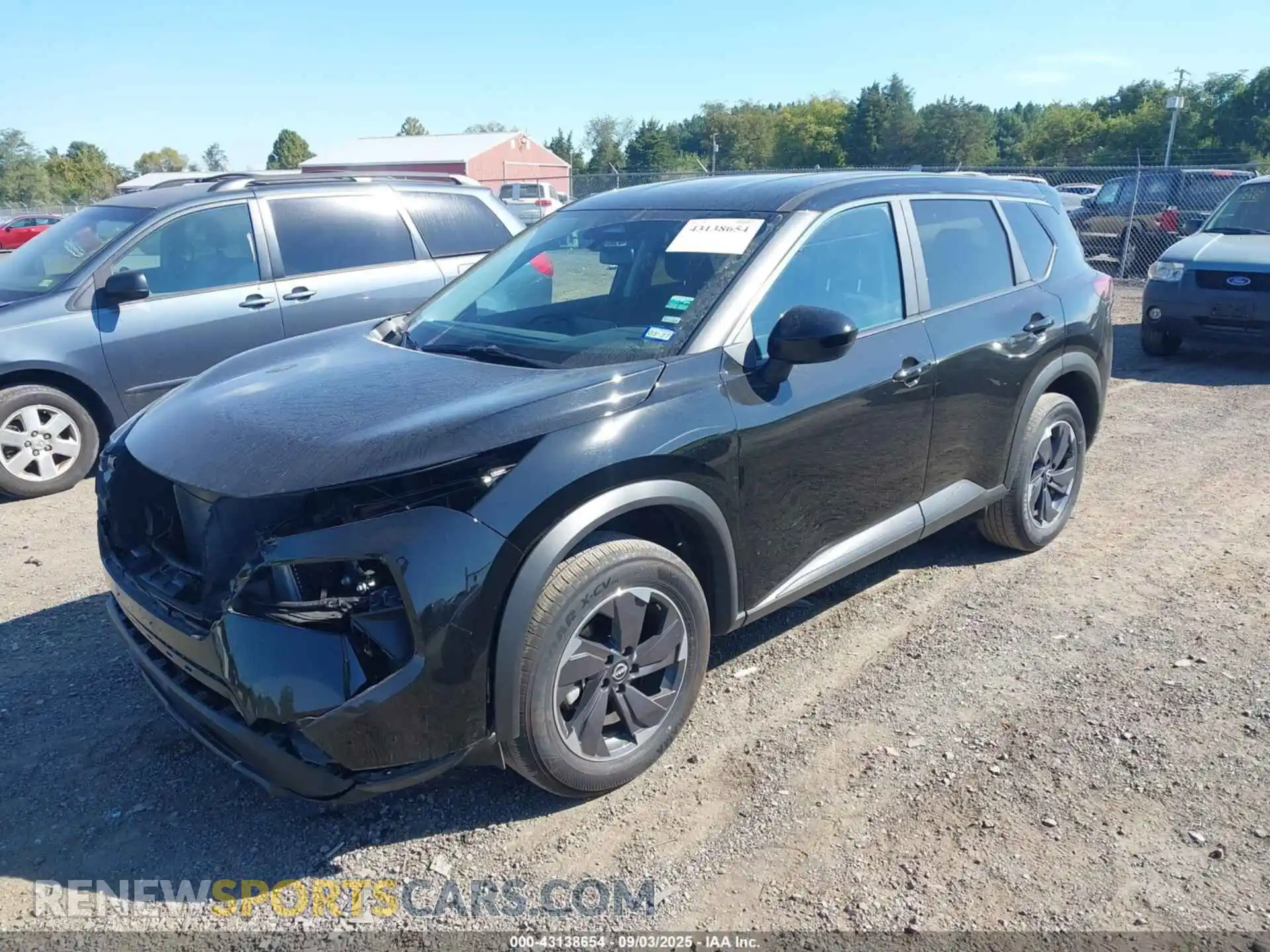 2 Photograph of a damaged car JN8BT3BA2SW010086 NISSAN ROGUE 2025