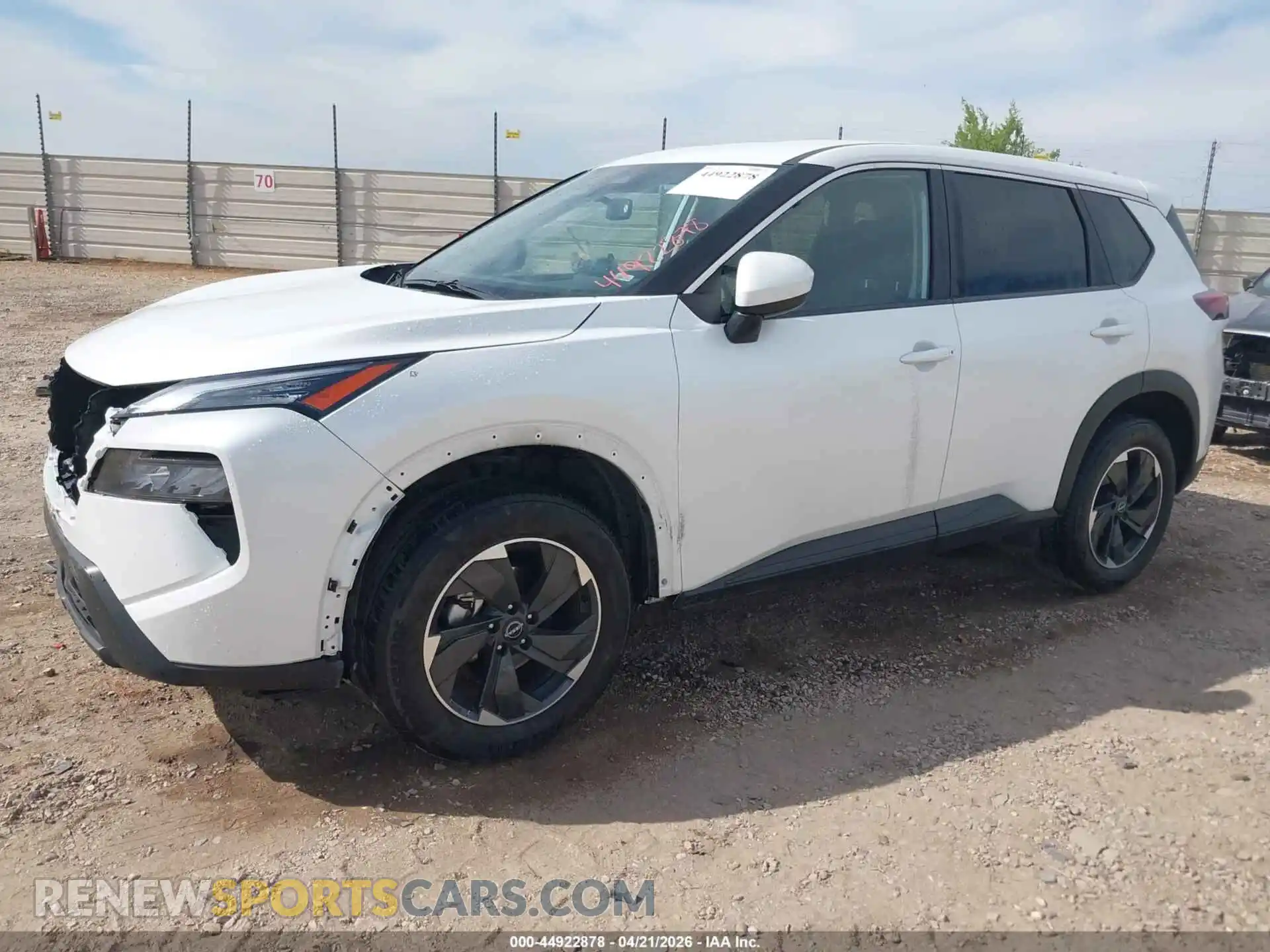 2 Photograph of a damaged car JN8BT3BA2SW343887 NISSAN ROGUE 2025