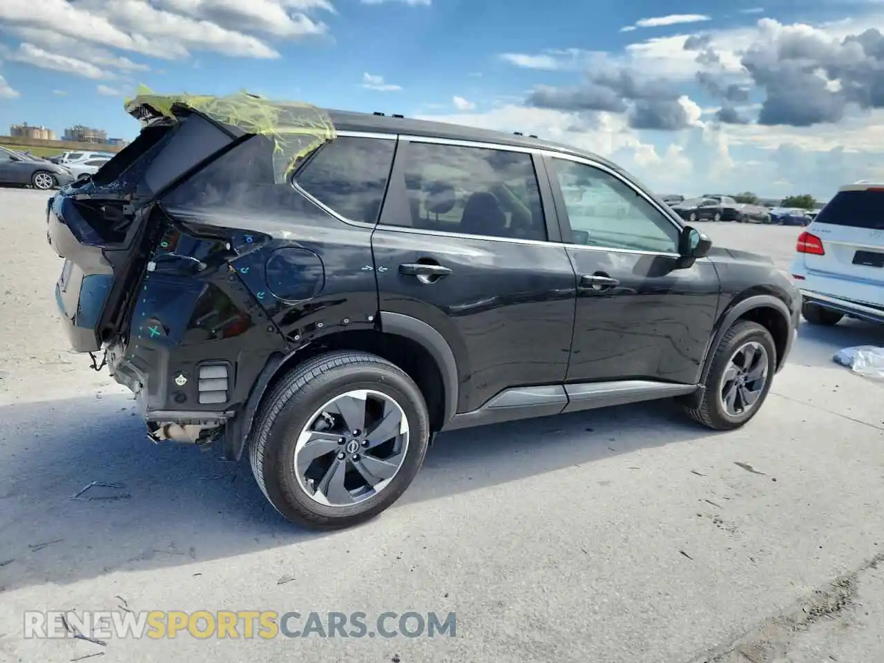3 Photograph of a damaged car JN8BT3BA3SW002529 NISSAN ROGUE 2025
