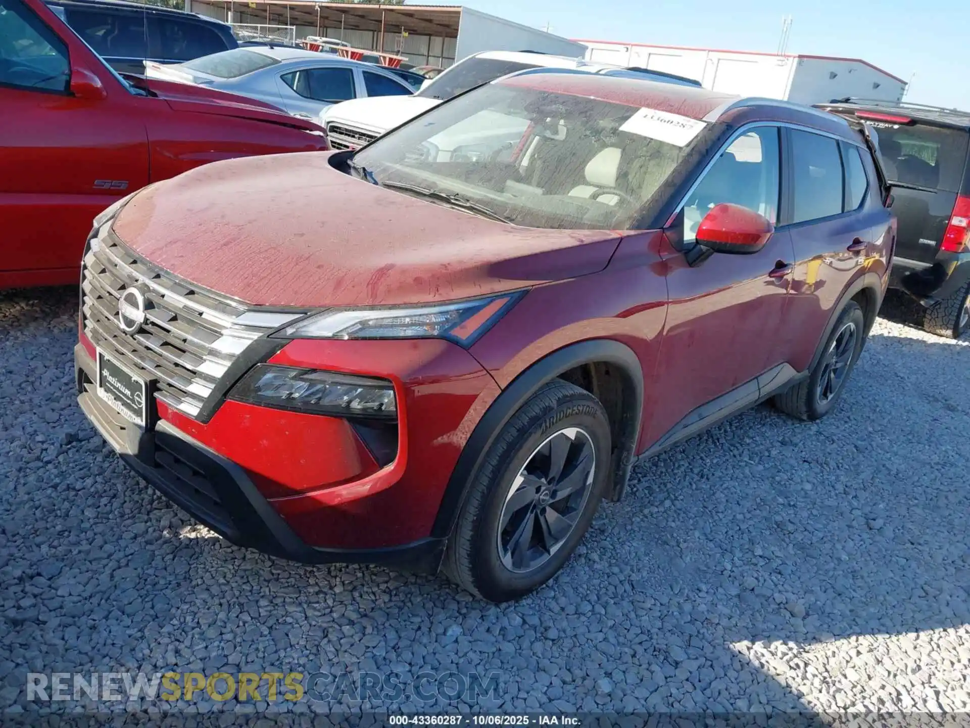 2 Photograph of a damaged car JN8BT3BA3SW340884 NISSAN ROGUE 2025