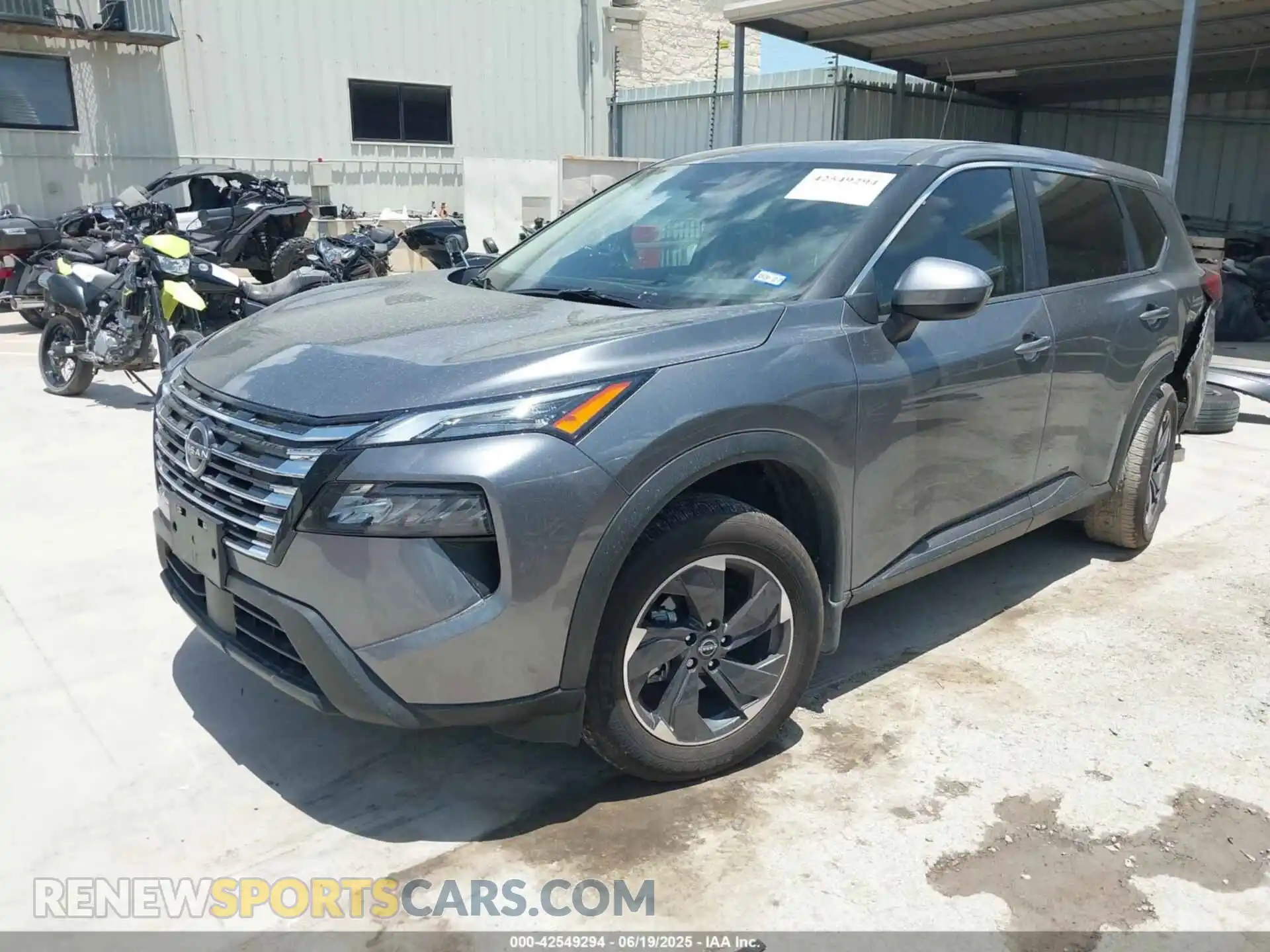 2 Photograph of a damaged car JN8BT3BA4SW002829 NISSAN ROGUE 2025