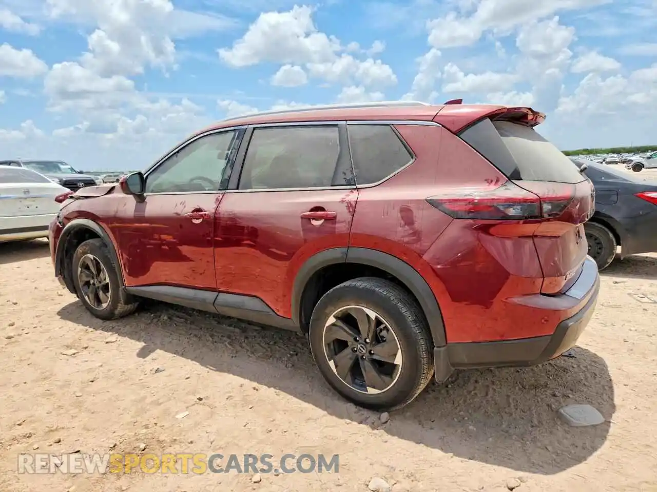 2 Photograph of a damaged car JN8BT3BA4SW341445 NISSAN ROGUE 2025