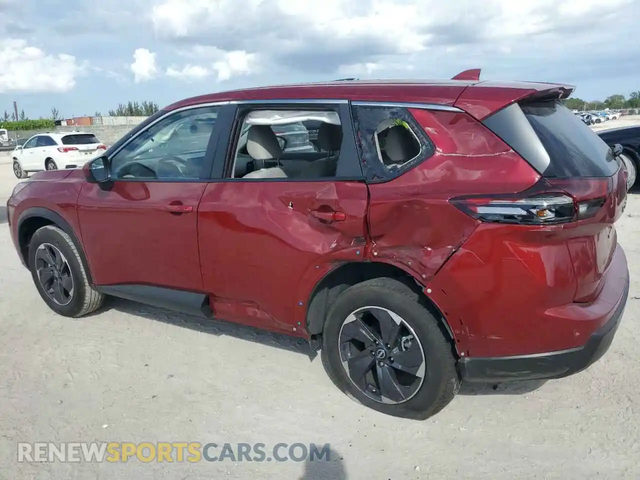 2 Photograph of a damaged car JN8BT3BA4SW342403 NISSAN ROGUE 2025