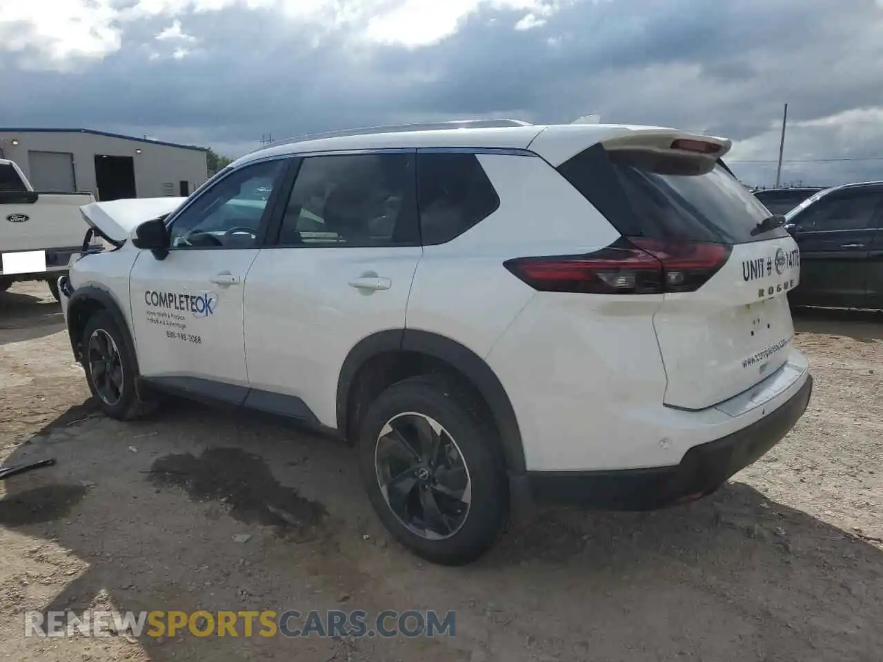 2 Photograph of a damaged car JN8BT3BA5SW001477 NISSAN ROGUE 2025