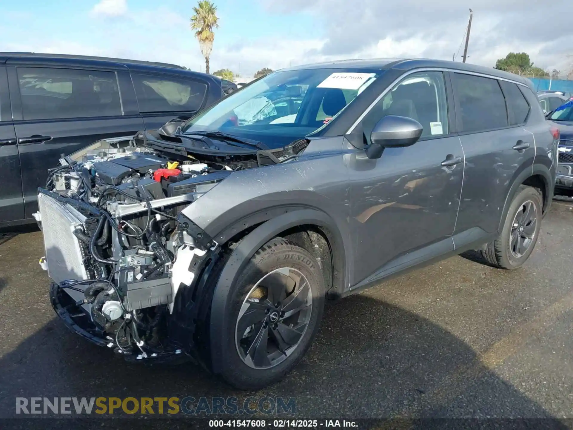 2 fotografías del automóvil dañado JN8BT3BA5SW005433 NISSAN ROGUE 2025