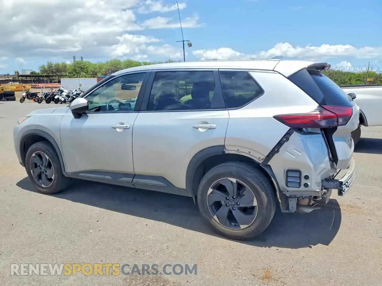 2 Photograph of a damaged car JN8BT3BA6SW002296 NISSAN ROGUE 2025