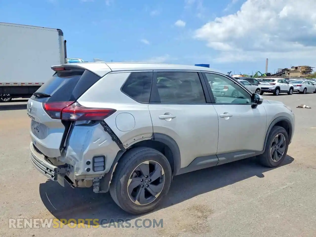 3 Photograph of a damaged car JN8BT3BA6SW002296 NISSAN ROGUE 2025