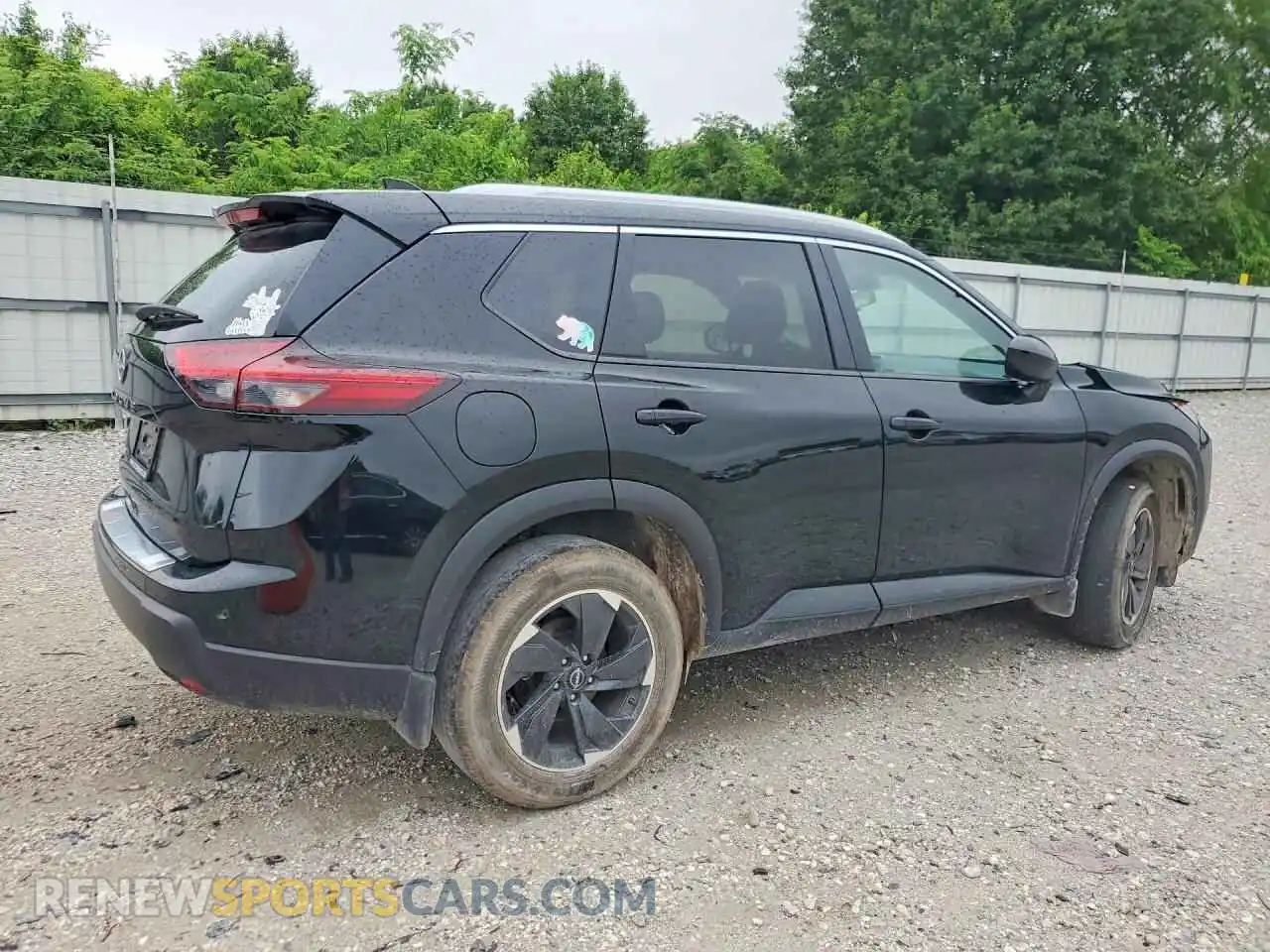 3 Photograph of a damaged car JN8BT3BA6SW005540 NISSAN ROGUE 2025