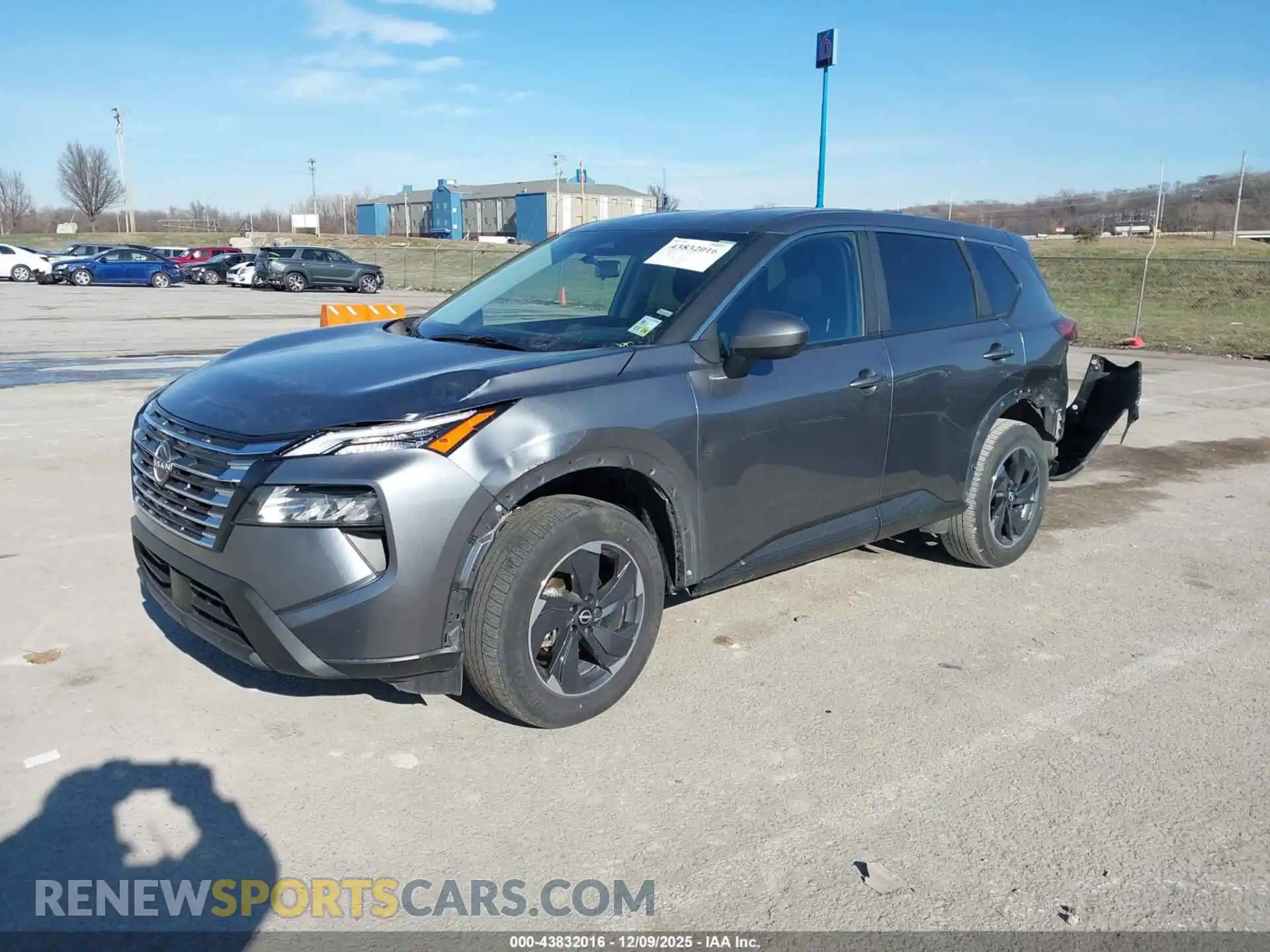 2 Photograph of a damaged car JN8BT3BA6SW007174 NISSAN ROGUE 2025