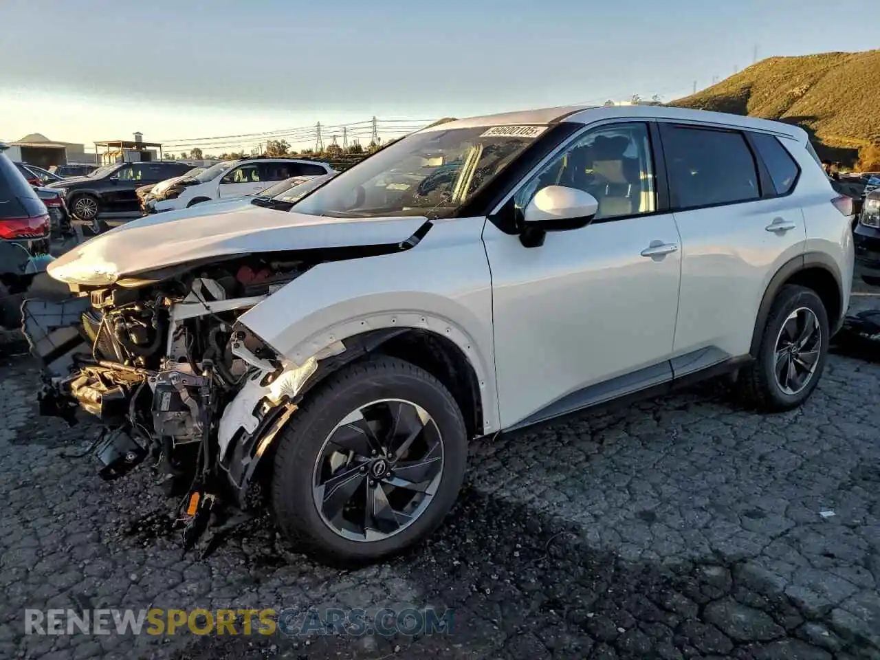 1 Photograph of a damaged car JN8BT3BA6SW009197 NISSAN ROGUE 2025