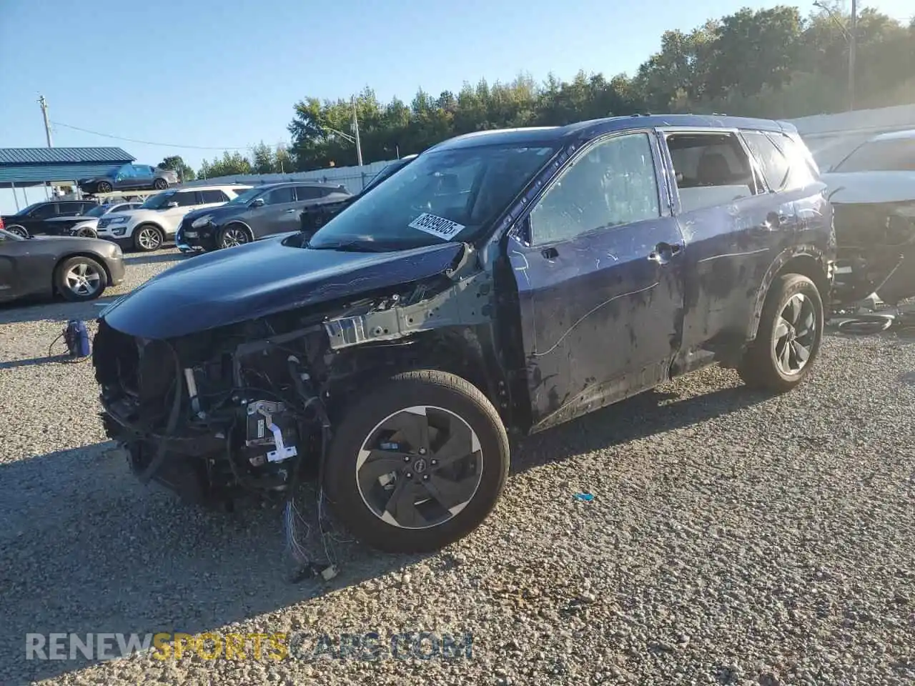 1 Photograph of a damaged car JN8BT3BA7SW007734 NISSAN ROGUE 2025