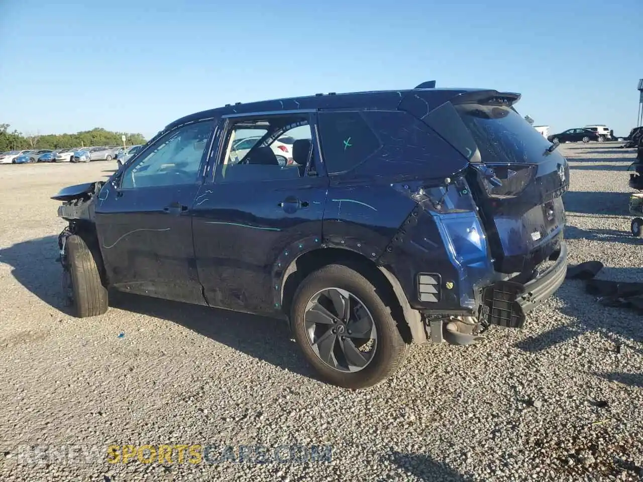 2 Photograph of a damaged car JN8BT3BA7SW007734 NISSAN ROGUE 2025