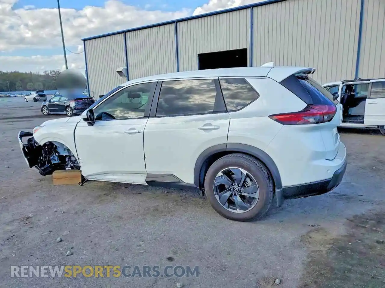 2 Photograph of a damaged car JN8BT3BA7SW341147 NISSAN ROGUE 2025