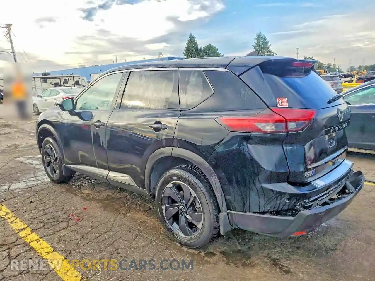 2 Photograph of a damaged car JN8BT3BA8SW006267 NISSAN ROGUE 2025
