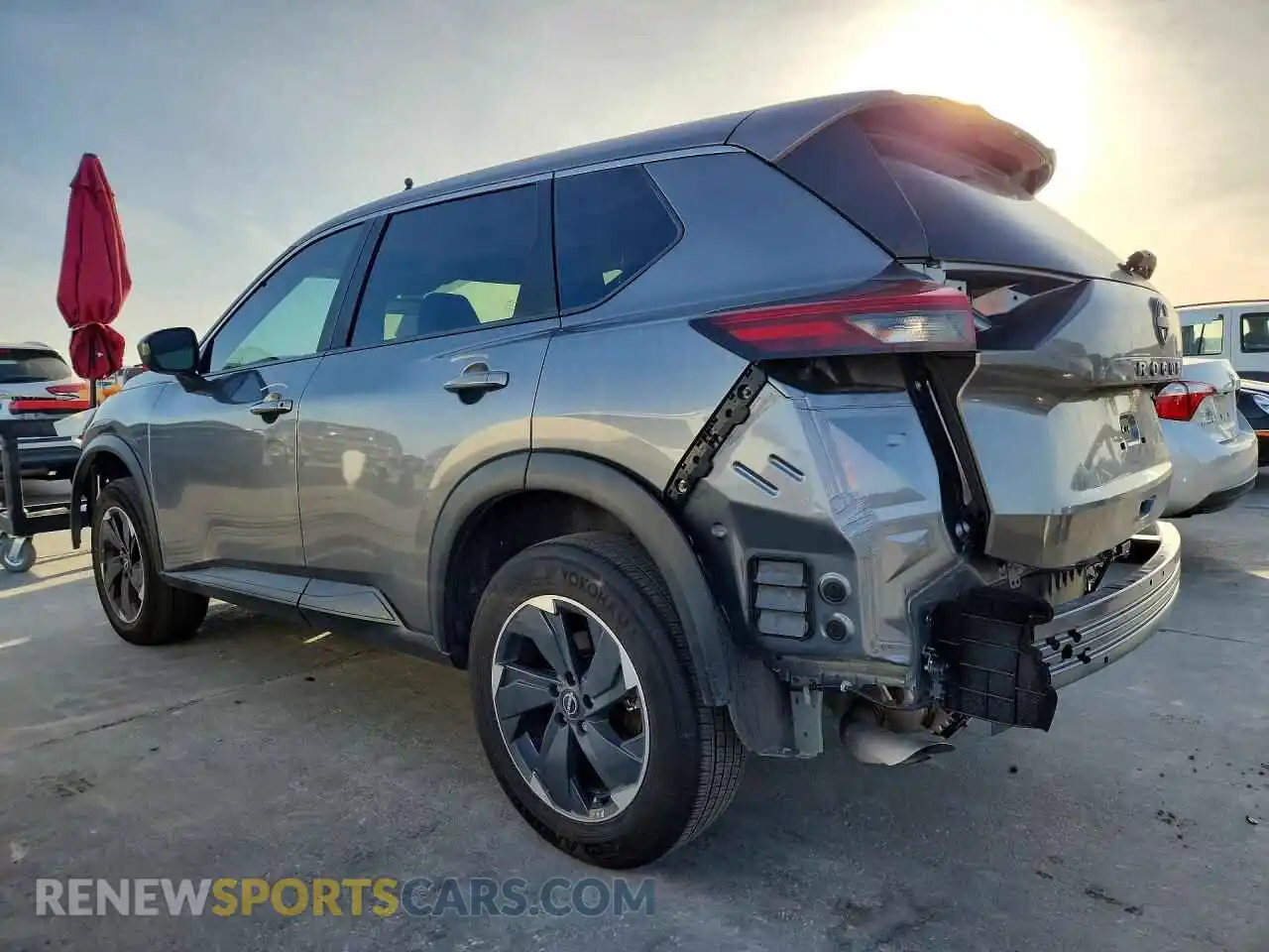 2 Photograph of a damaged car JN8BT3BA9SW010747 NISSAN ROGUE 2025