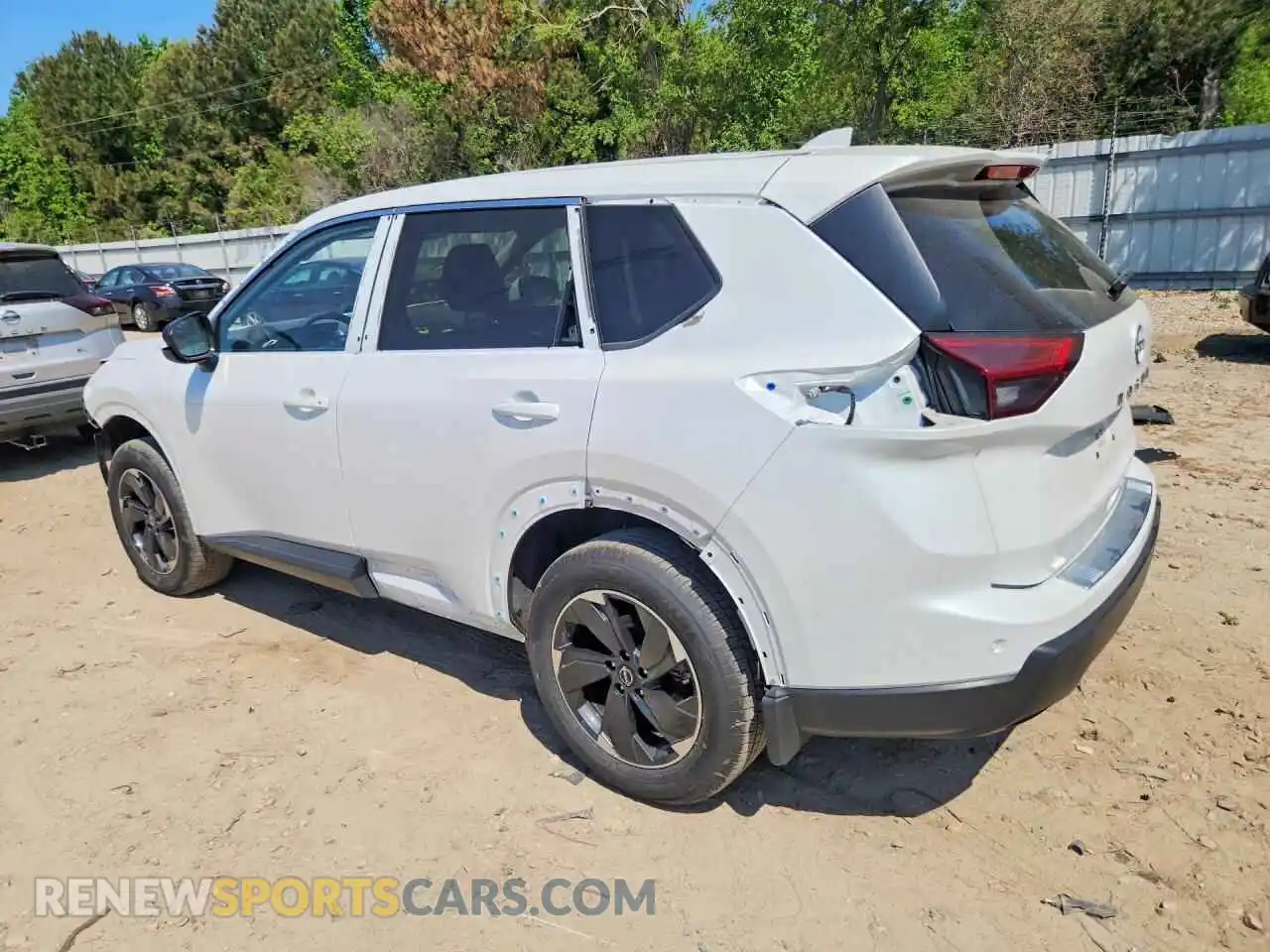 2 Photograph of a damaged car JN8BT3BA9SW011641 NISSAN ROGUE 2025