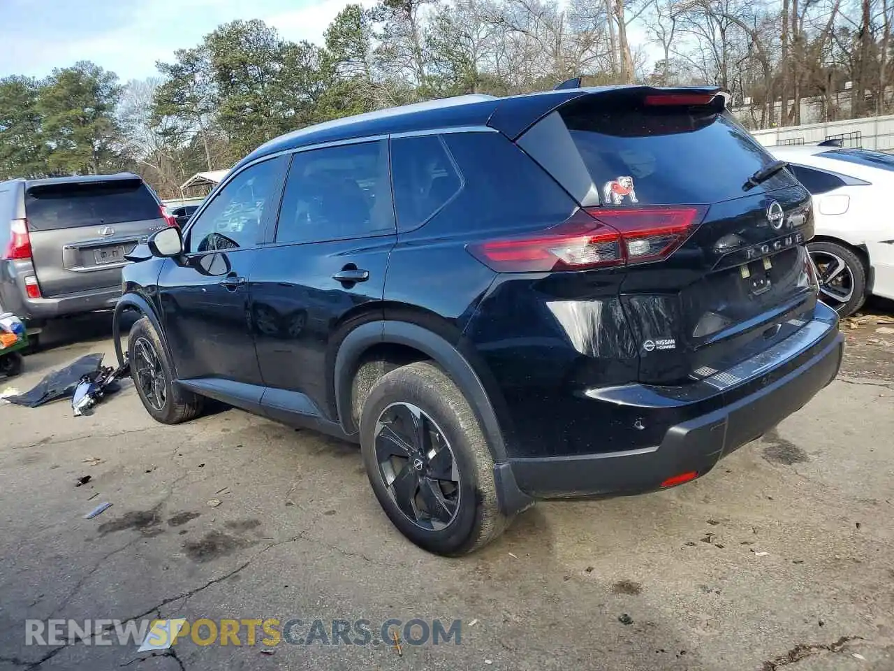 2 Photograph of a damaged car JN8BT3BAXSW000745 NISSAN ROGUE 2025