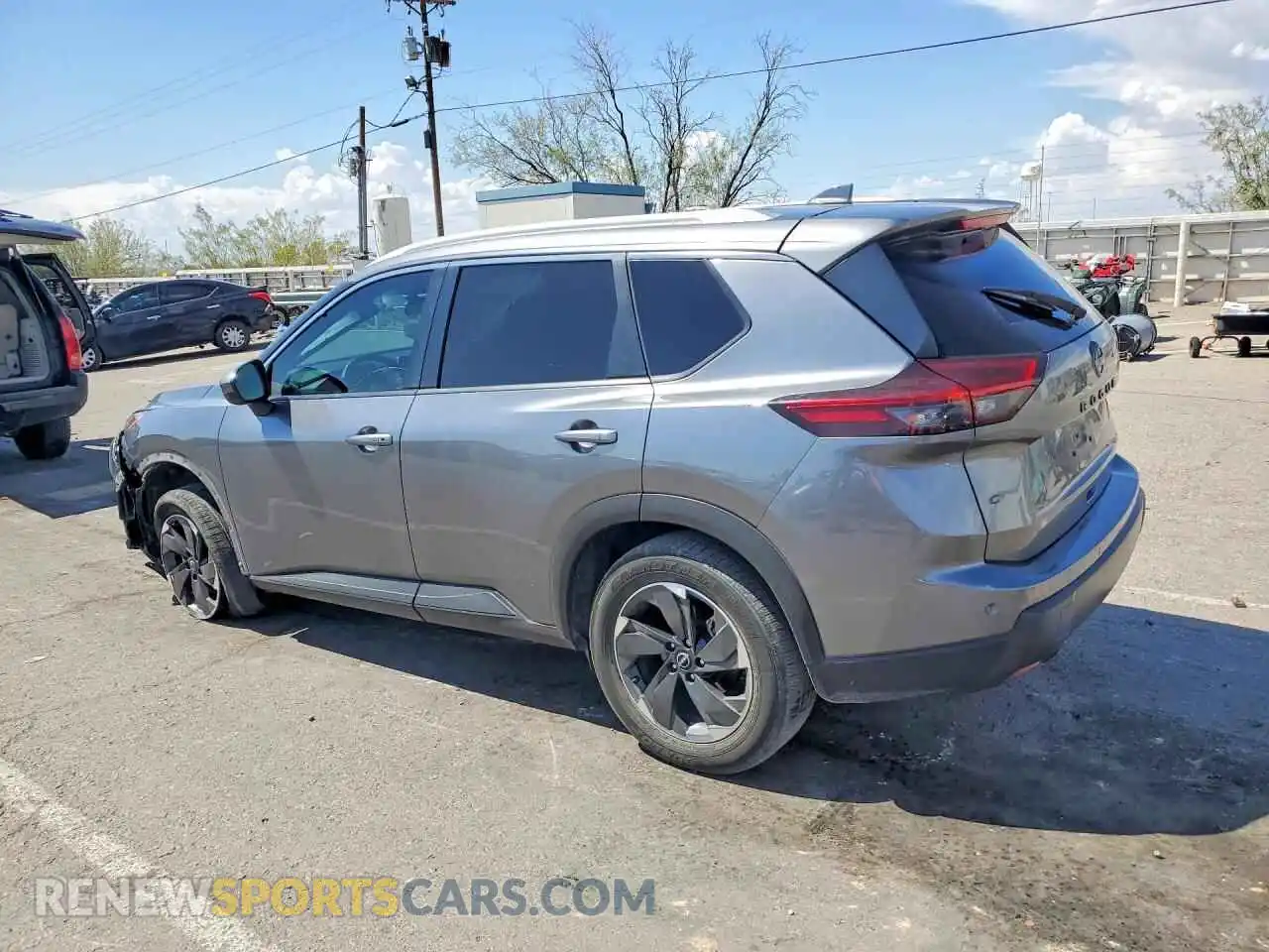 2 Фотография поврежденного автомобиля JN8BT3BAXSW010711 NISSAN ROGUE 2025
