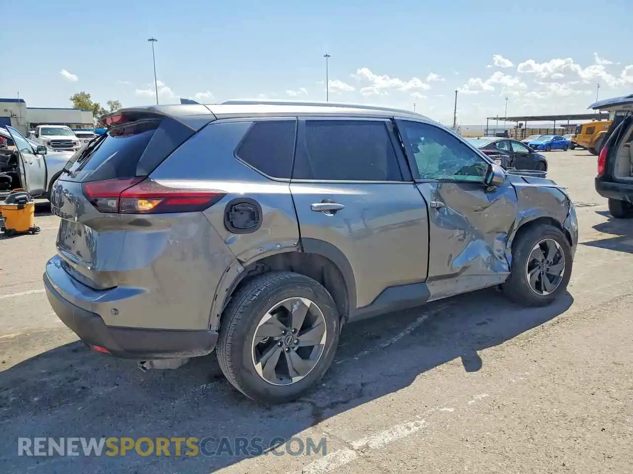 3 Фотография поврежденного автомобиля JN8BT3BAXSW010711 NISSAN ROGUE 2025