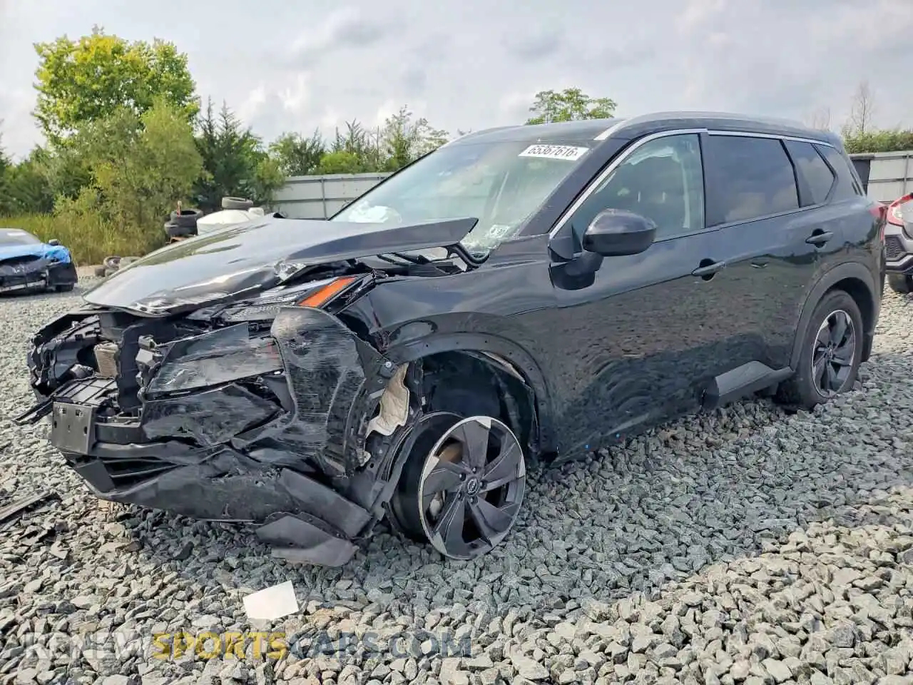 1 Photograph of a damaged car JN8BT3BB1SW166323 NISSAN ROGUE 2025