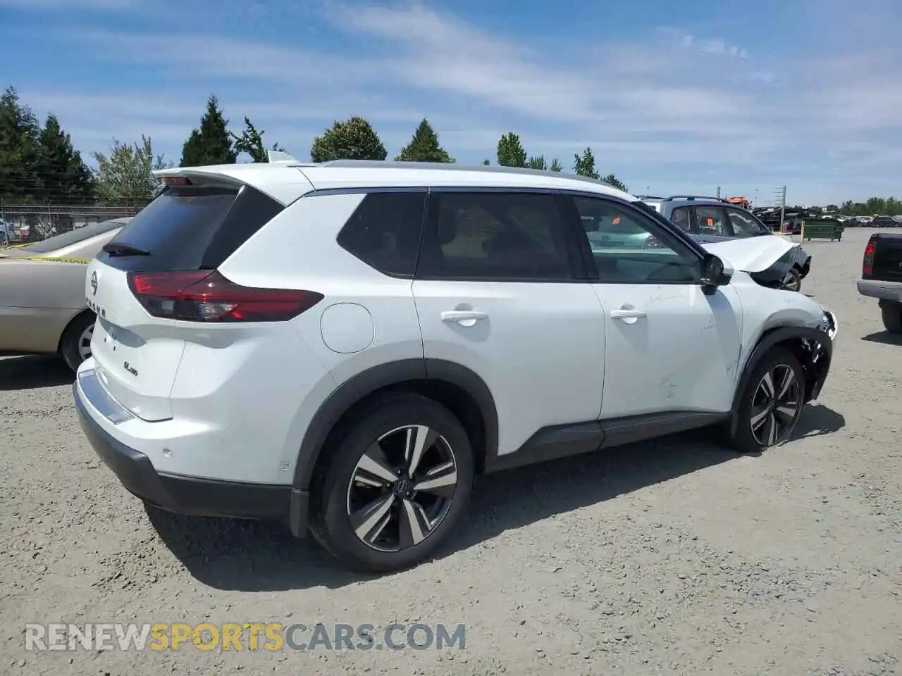 3 Photograph of a damaged car JN8BT3CB2SW157936 NISSAN ROGUE 2025