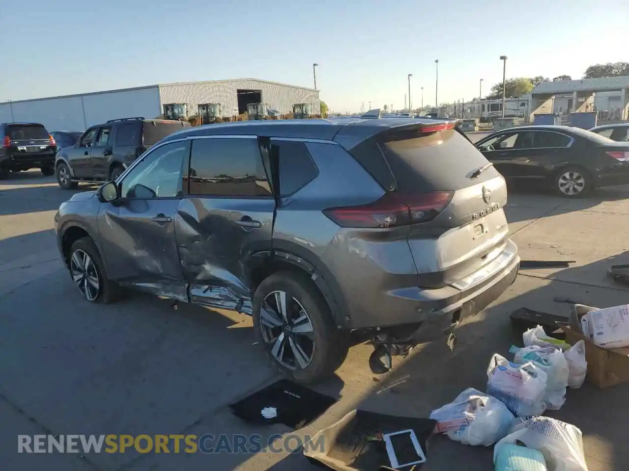 2 Photograph of a damaged car JN8BT3CB6SW156255 NISSAN ROGUE 2025